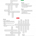 Astronaut Crossword Thumbnail